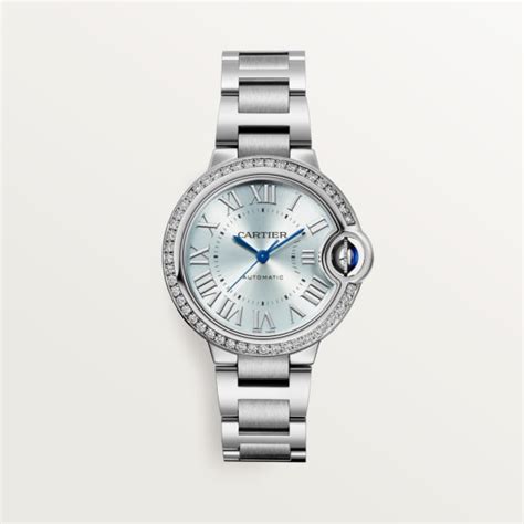 cartier ballon bleu 33mm diamond|cartier ballon bleu watch price.